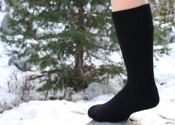 "Superwarm" Alpaca Socks 2-Pack Made in the USA