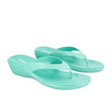Women'sOkabashi Splash wom flip flop heel sandal sea glass