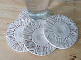 NEW! Sunflower Coasters Set of 4 by Liberty Tabletop Made in USA