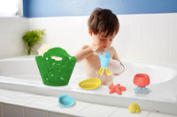 NEW! Tide Pool Bath Set Made in USA with Recycled Plastic Bath Toy Green Toys