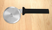 Pizza Cutter Stainless Steel w/Black Resin Handle Made in USA W221