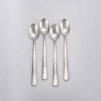 NEW! Weave Iced Tea Spoon Set Of 4 by Liberty Made in USA 2015S004G