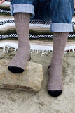 "OutdoorAdventure" Alpaca Socks 2-Pack Made in USA
