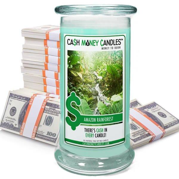 Amazon Rainforest Cash Money Candles Made in USA