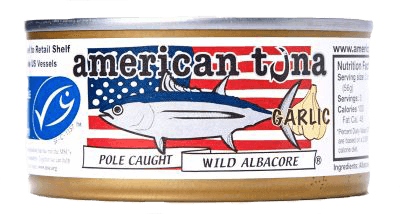 American Tuna Garlic 3-Pack Made in USA