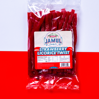 Jamul Candy Co. Strawberry Licorice 16 OZ Made