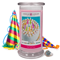 Birthday Cake Jewelry Candle Made in USA
