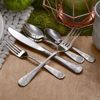 Celtic Stainless Flatware 20 Piece Set Made in USA