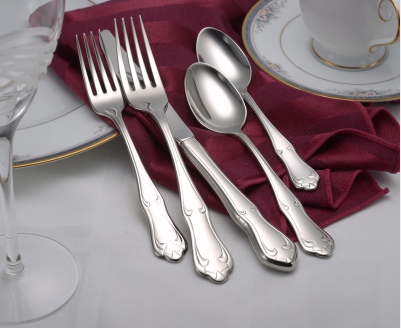 Champlin Flatware Stainless Steel Made in USA 65pc Set
