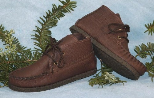 Children's Lace-Up Chukka Boots 1360-NCS Handmade in USA by Footskins