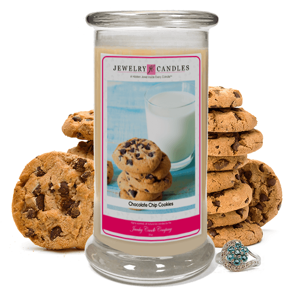 Chocolate Chip Cookie Jewelry Candle Made in USA