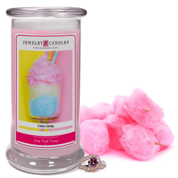 Cotton Candy Jewelry Candle Made in USA