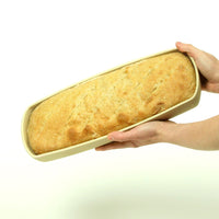 NEW! Covered Bread Pan by Emerson Creek Pottery Made in USA 2090000