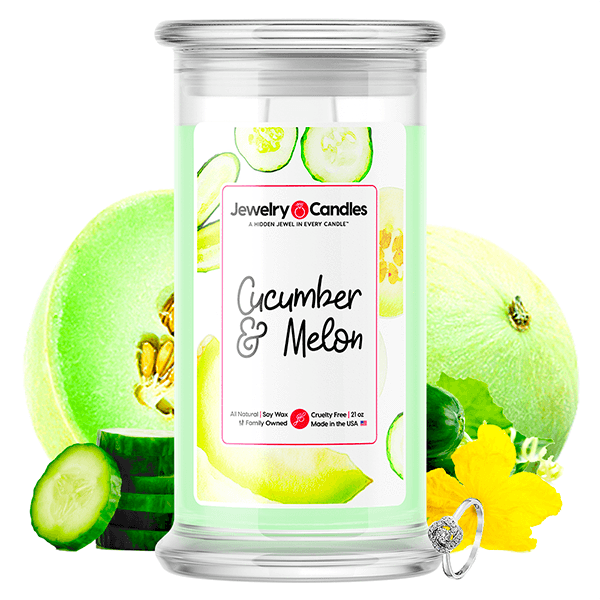 Cucumber & Melon Jewelry Candle Jewelry Candle Made in USA