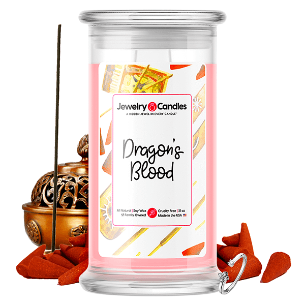 Dragons Blood Jewelry Candle Jewelry Candle Made in USA