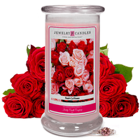 Fresh Cut Roses Jewelry Candle Made in USA