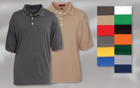 Clearance: Performer Moisture Management Polo Shirt - One Size Small in Black Left