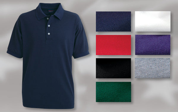Clearance: J4500 National Cotton Polo Shirt Made in USA