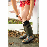 Sale: 6-Pack Loose Fit Stays Up Over the Calf Knee-Hi Socks Made in USA by Extra Wide