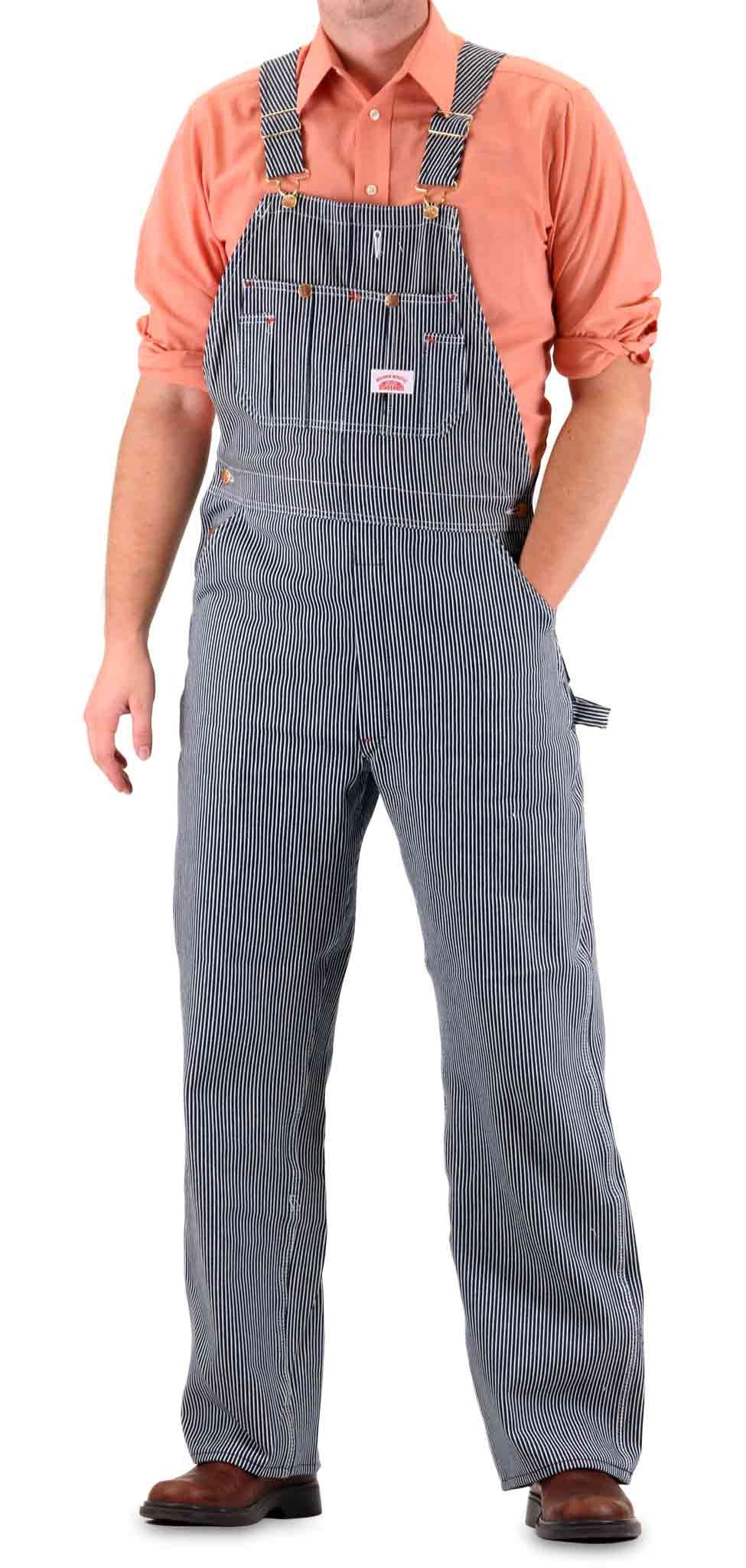 Sale: Men's Vintage Stripe Bib Overall by ROUND HOUSE® Made in America –  MadeinUSAForever