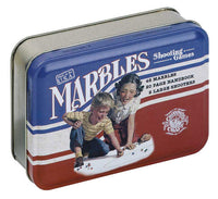 Marbles in a Classic Toy Tin Made in USA