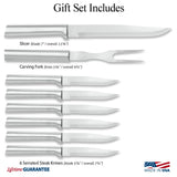 Meat Lovers Cutlery Gift Box Set by Rada Cutlery Made in USA S7