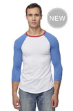 Men's/Unisex 2-Pack Americana Raglan Baseball Shirt Made in USA