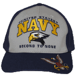 United States Navy "Second To None" Cap Made in USA