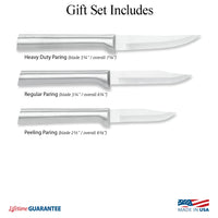 Paring Knives Galore Gift Box Set by Rada Cutlery Made in USA S01