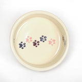 NEW! WALKING PAWS SMALL PINK PET DISH SET by Emerson Creek Pottery Made in USA Set, Small Pet2746