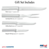 Prepare Then Carve Gift Box Set by Rada Cutlery Made in USA S3C