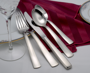Satin America Flatware Stainless Steel Made in USA 65pc Set