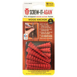 Screw-It-Again Wood Repair Anchor 10-Pack Made in USA