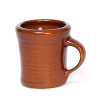Set of Four Copper Clay Heritage Mugs Made in USA