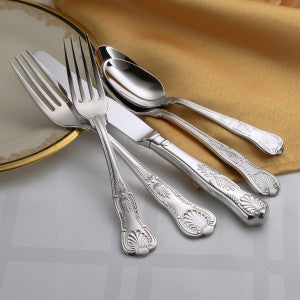 Sheffield Flatware Stainless 45pc USA Made by Liberty Tabletop