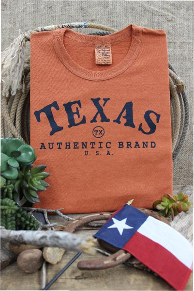 2-pack Texas Authentic Brand Sunwashed T-Shirt Made in USA