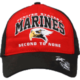 Clearance: U.S. Marines "Second to None" Cap Made in USA