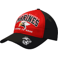 Clearance: U.S. Marines "Second to None" Cap Made in USA