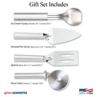 Ultimate Utensil Gift Box Set by Rada Cutlery Made in USA S50 / G250