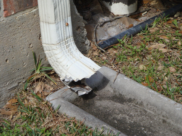 2-Pack 2x3 Downspout Shield for String Trimmer Protection, 2