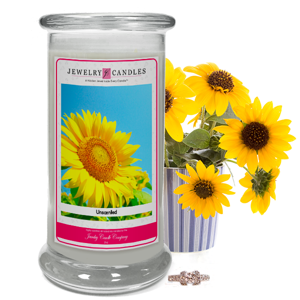Unscented Jewelry Candle Made in USA