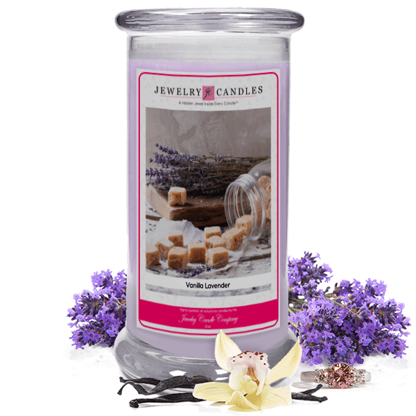 Vanilla Lavender Jewelry Candle Made in USA