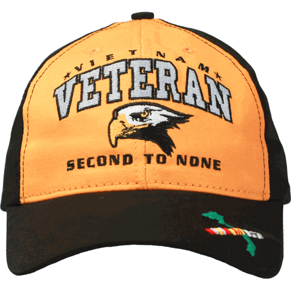 Vietnam Veteran "Second to None" Cap Made in USA