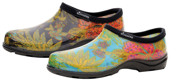 Clearance: Women's Print Rain and Garden Shoes by Sloggers USA Made