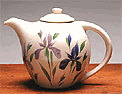Iris Ceramic Teapot 32 Oz. Made in the USA by Emerson Creek Pottery