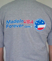 Clearance: MadeinUSAForever.com Logo T-Shirt logo-tee