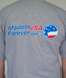 Clearance: MadeinUSAForever.com Logo T-Shirt logo-tee