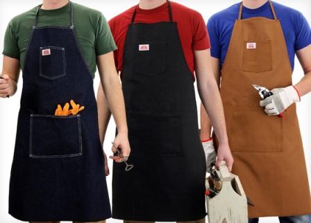 Sale: Men’s Shop Apron One Size Fits All by ROUND HOUSE® Made in USA #99