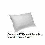 Breakfast/Travel Size 2-Pack Premium EnduraLoft Pillow Made in USA by California Feather Company