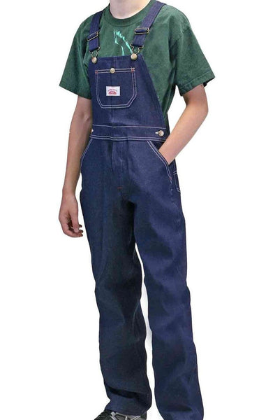 2-Pack Youth Denim Bib Overalls USA Made by ROUND HOUSE® 9